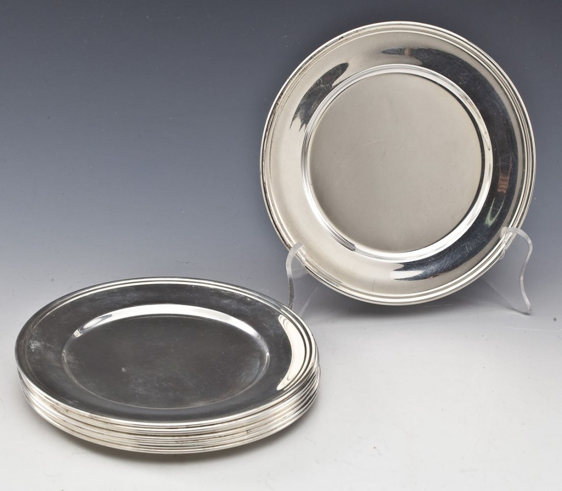 8 S. Kirk & Son Sterling Plates (1 of 5)