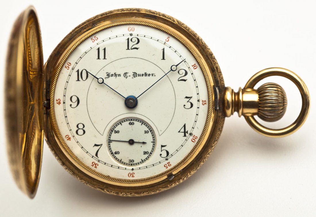 John c deals dueber pocket watch