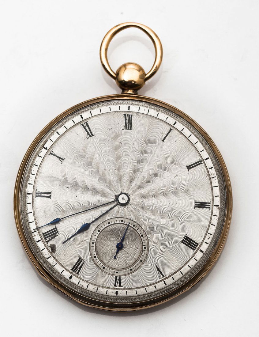 18K Breguet Key Wind Pocket Watch (1 of 7)