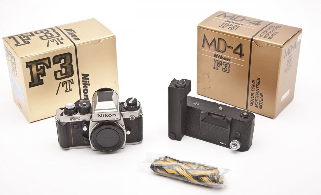 Nikon F3/T Camera Body & MD-4 Winder (1 of 6)