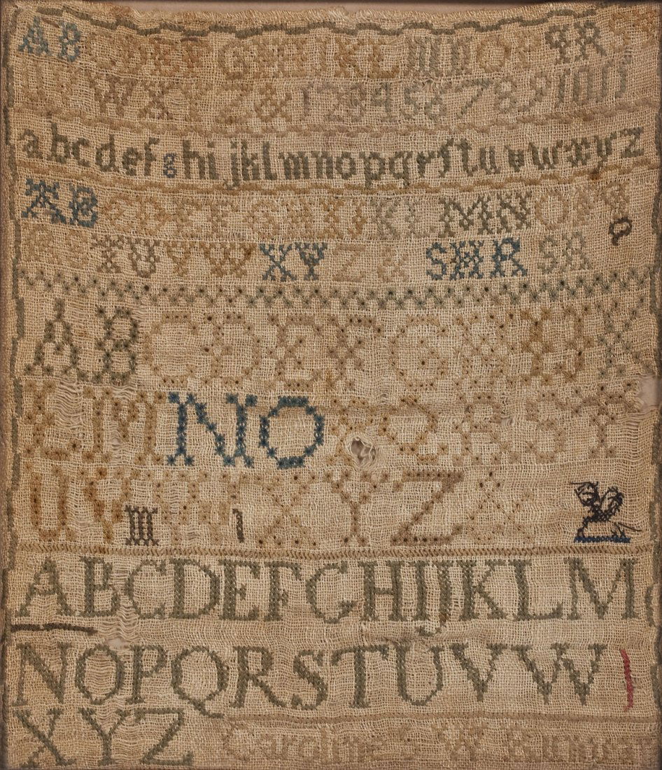 Caroline S Warner Alphabet Sampler (1 of 3)