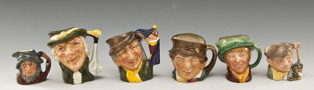 6 Royal Doulton Toby Mugs (1 of 4)