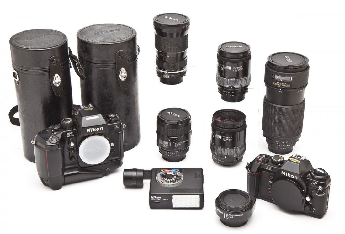 Nikon F4S & Nikon N2020 with Lenses & Accessories (1 of 9)