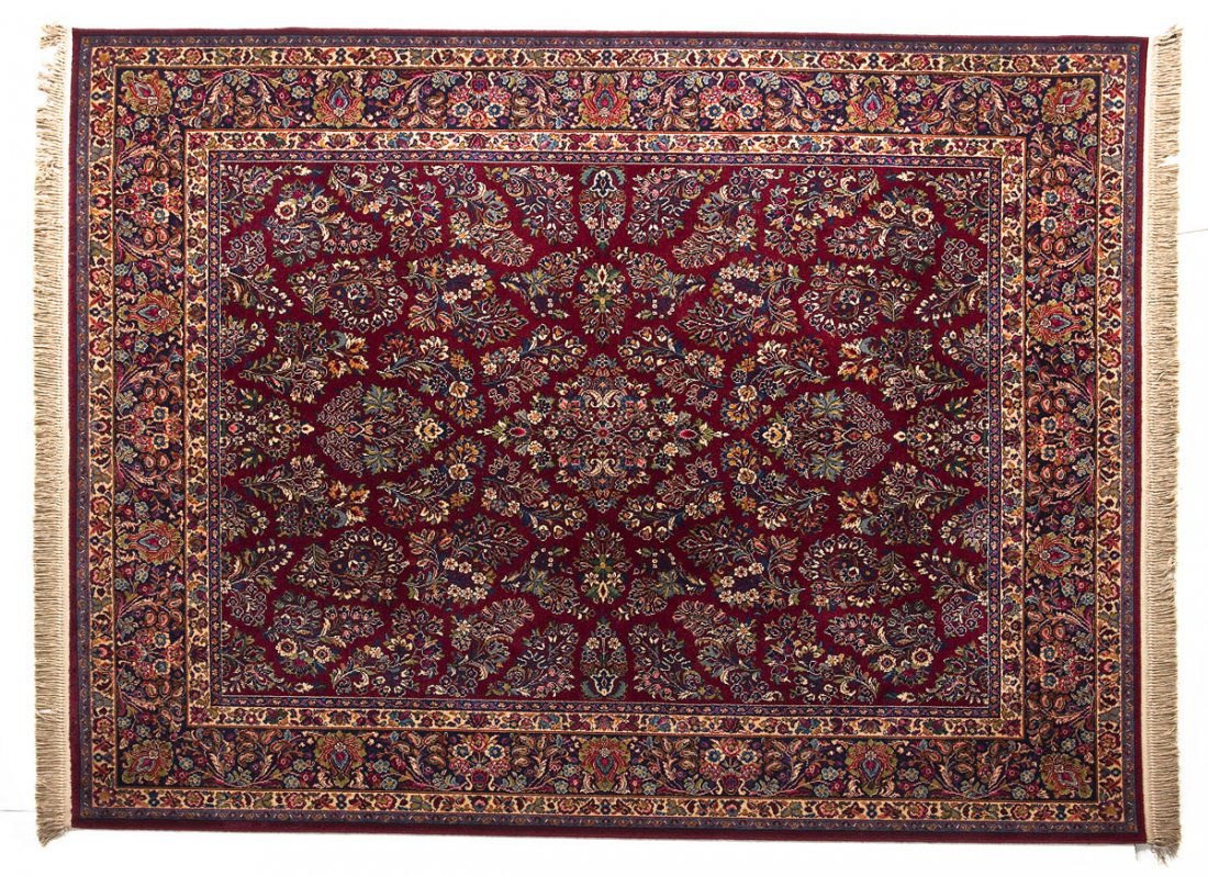 Karastan Red Sarouk Room Size Rug (1 of 5)