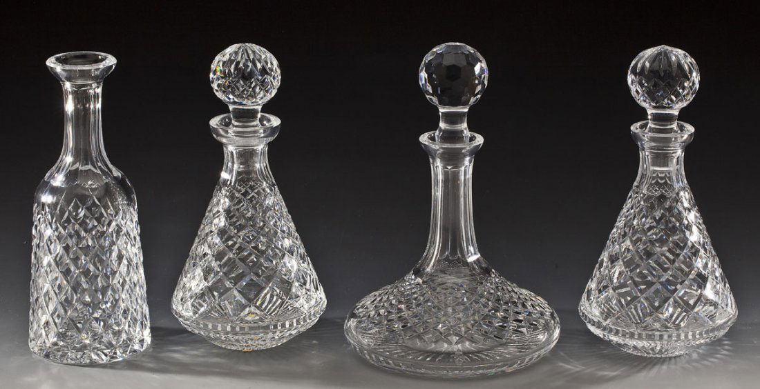 4 Waterford Crystal Decanters (1 of 4)