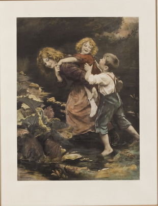 Learning To Swim C 1910 Arthur John Elsley May 11 2017 Auctions Online In Co