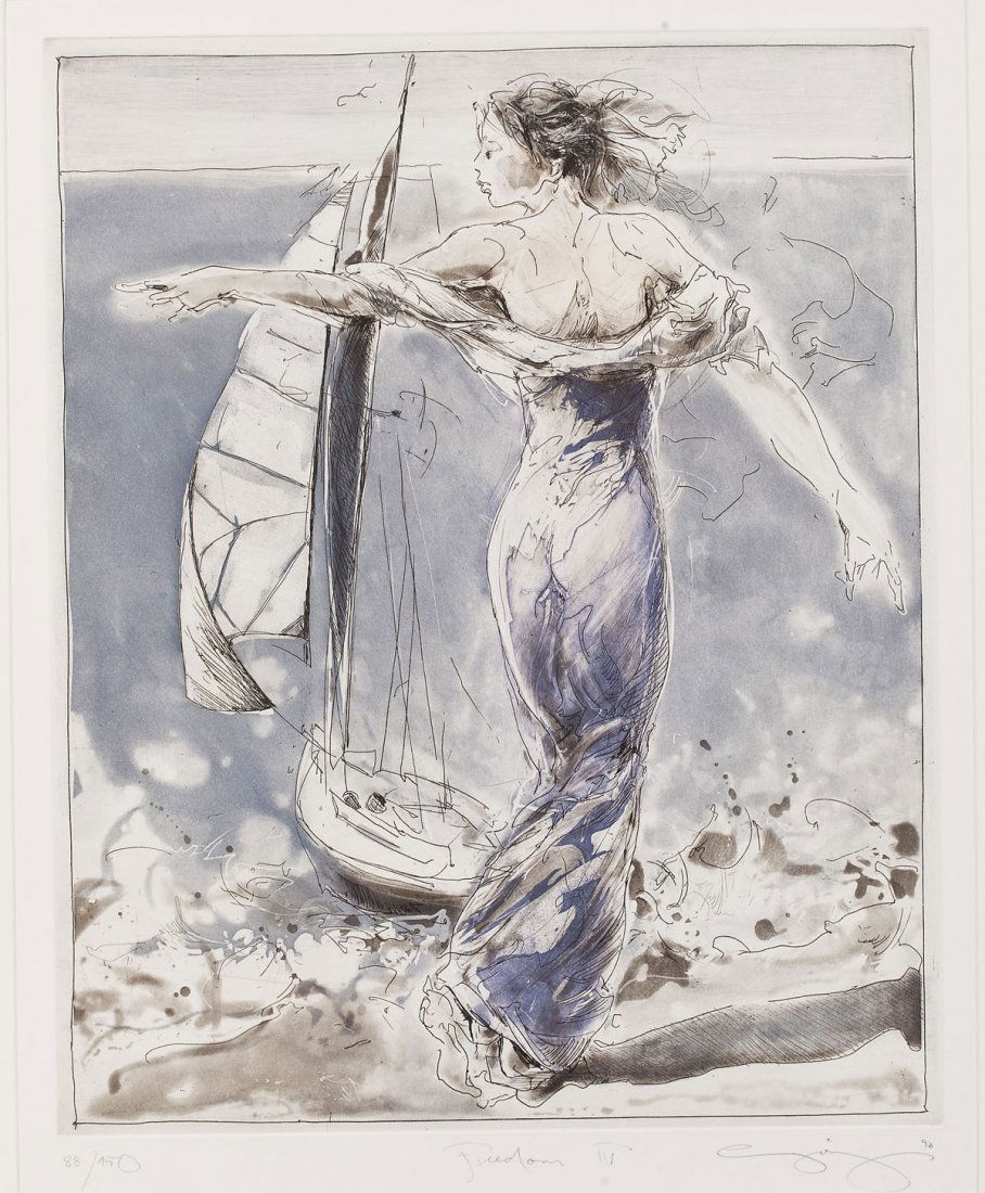 Jurgen Gorg (German, B. 1951) Lithograph (1 of 5)