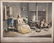 Currier & Ives Lithograph "A Cat Nap"
