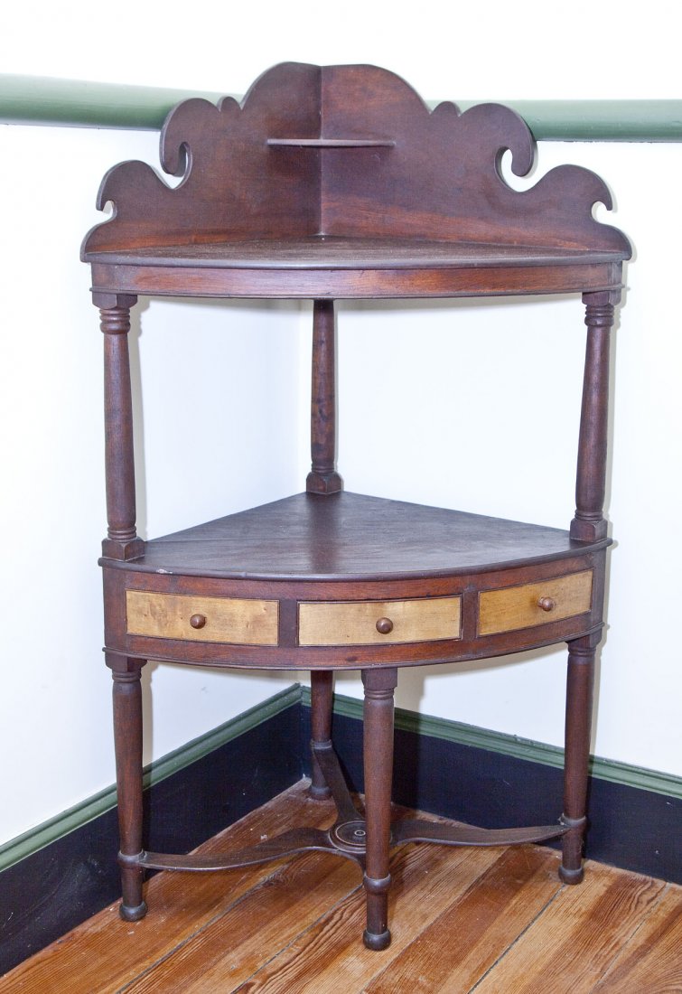 Sheraton Corner Washstand (1 of 2)