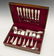 52 Pc Stieff Rose Sterling Flatware Set