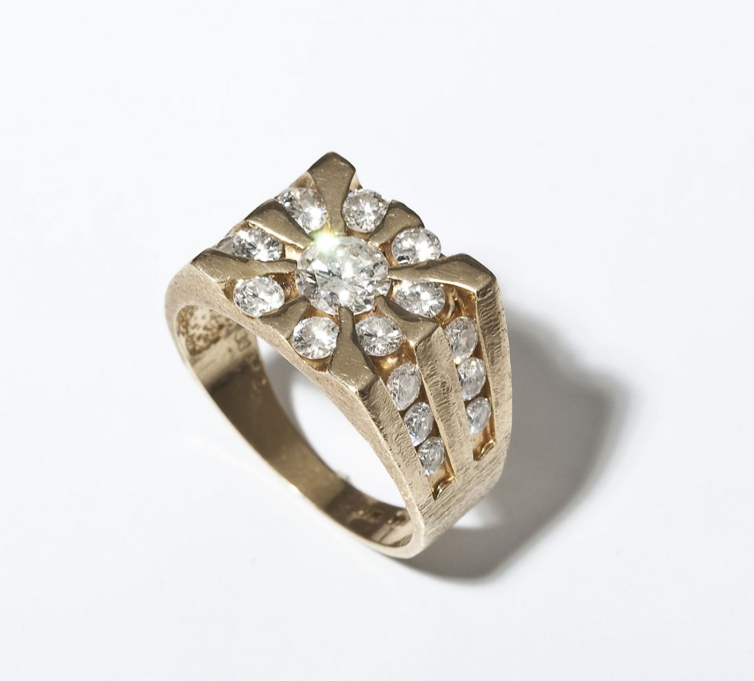 2.14 CTW Man's Diamond Ring (1 of 5)
