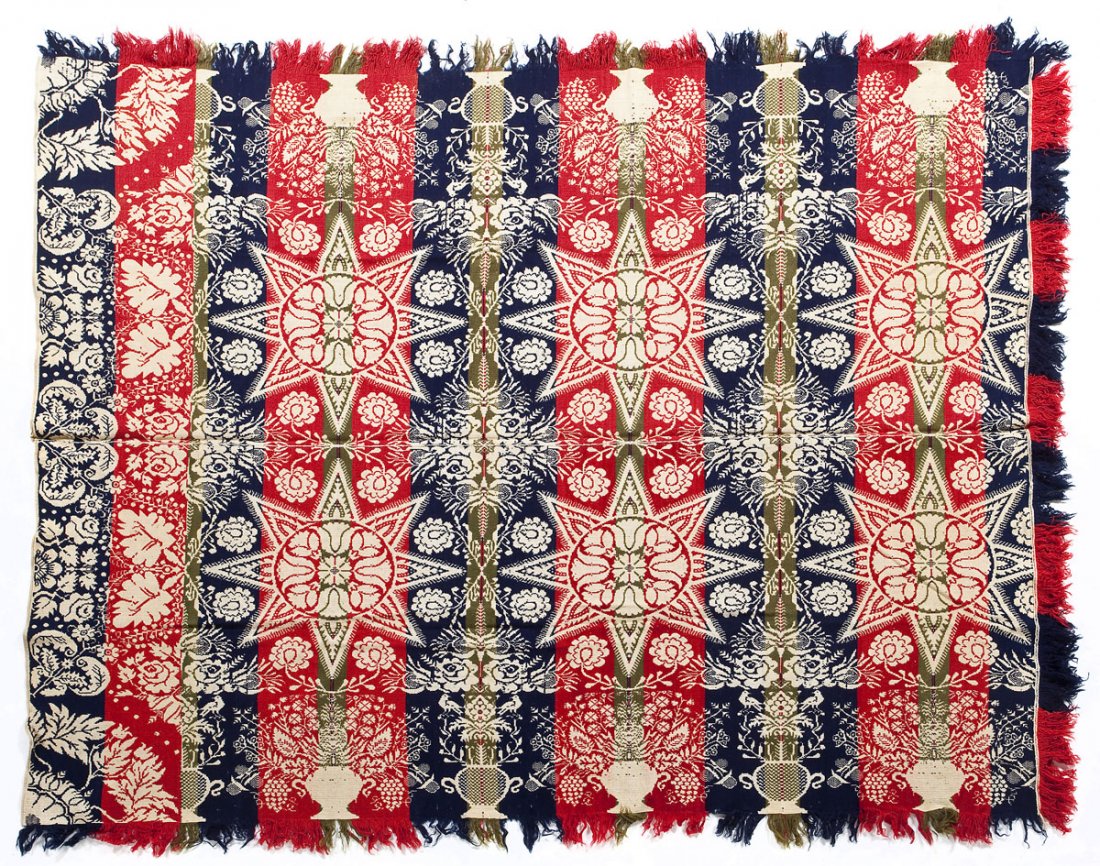 Unsigned Snowflake Coverlet (1 of 3)