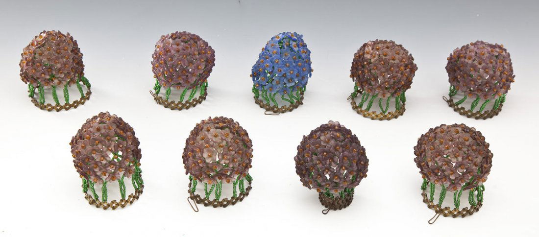 9 Czech Glass Beaded Light Bulb Shades (1 of 5)