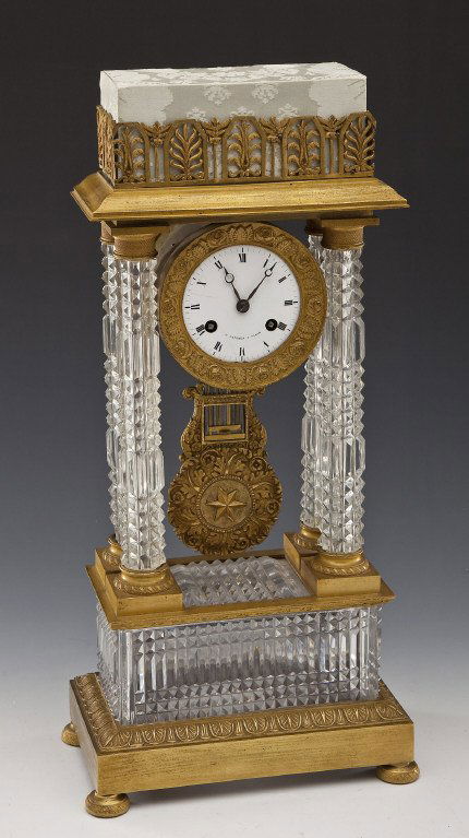 French Empire Clock by E. Landois (1 of 9)