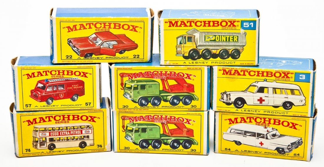 8 Lesney Matchbox Series Cars in Original Boxes (1 of 4)