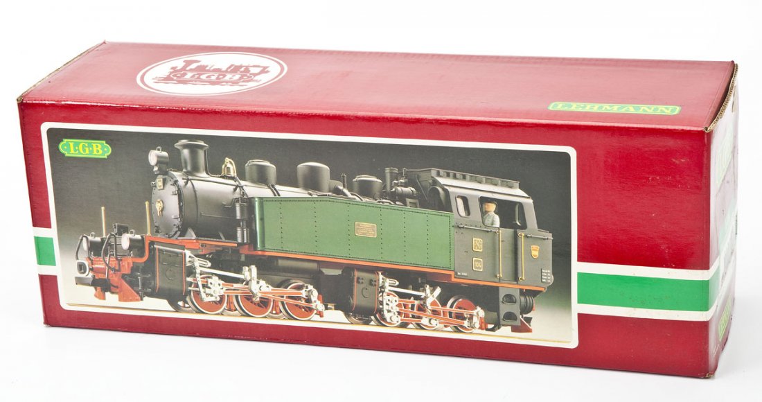 LGB Locomotive G-Scale 2085D: DESCRIPTION: LGB Locomotive G-Scale 2085D. CONDITION: Appears unused in original box.