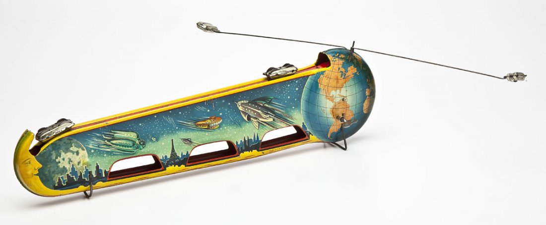 Jouet Mécanique Technofix Luna Expedition – Tôle, Boîte D'origine, Allemagne