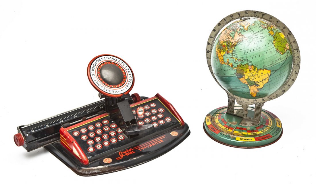 2 Vintage Pressed Tin Toys (1 of 7)