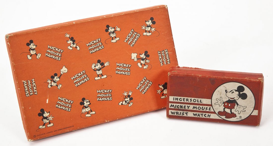 Ingersoll Disney Mickey Mouse Watch & Kerchiefs (1 of 3)