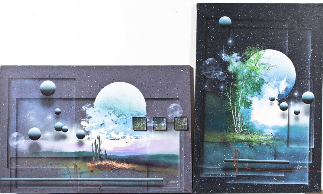 J. Kugler (American, 20th Century) Abstracts (1 of 5)