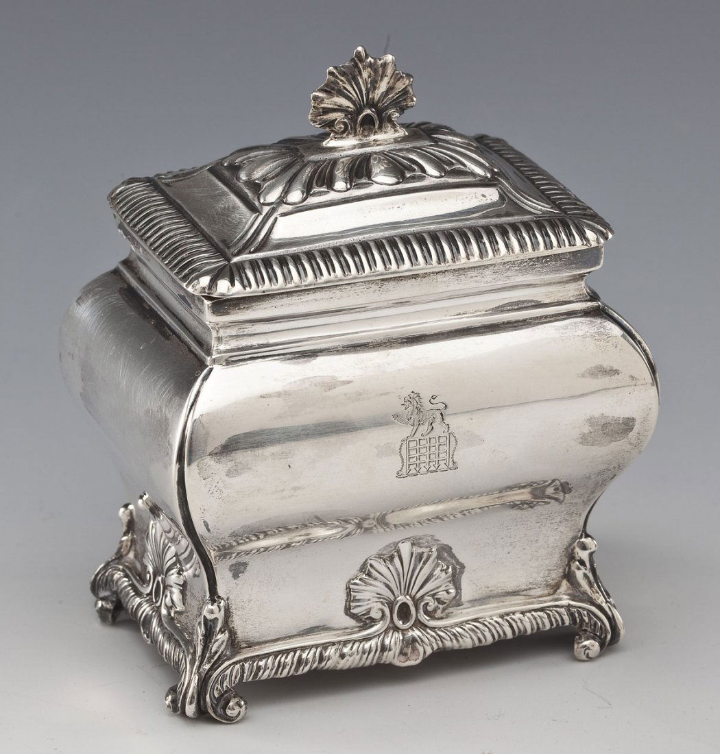 Thomas Bradbury Sterling Tea Caddy (1 of 5)