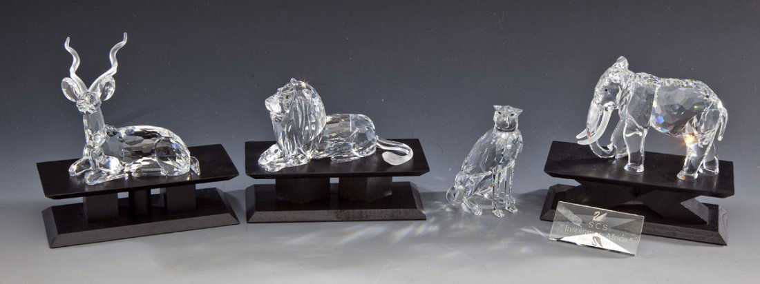 4 Swarovski Animals incl. Inspiration Africa (1 of 6)