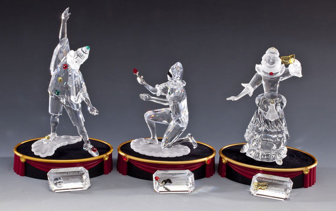 Masquerade Trilogy Swarovski Figurines (1 of 6)