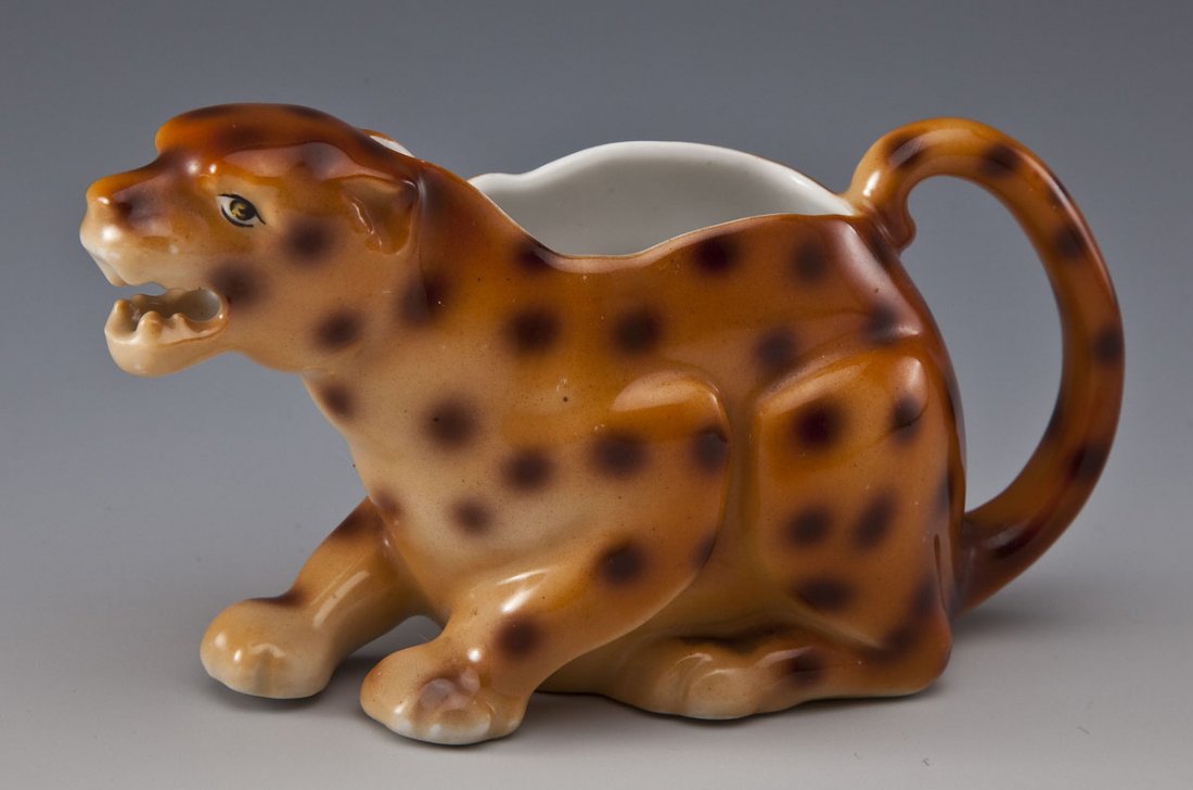 Royal Bayreuth Leopard Creamer (1 of 3)