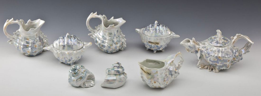 8 Royal Bayreuth Conch Shell Vessels (1 of 4)