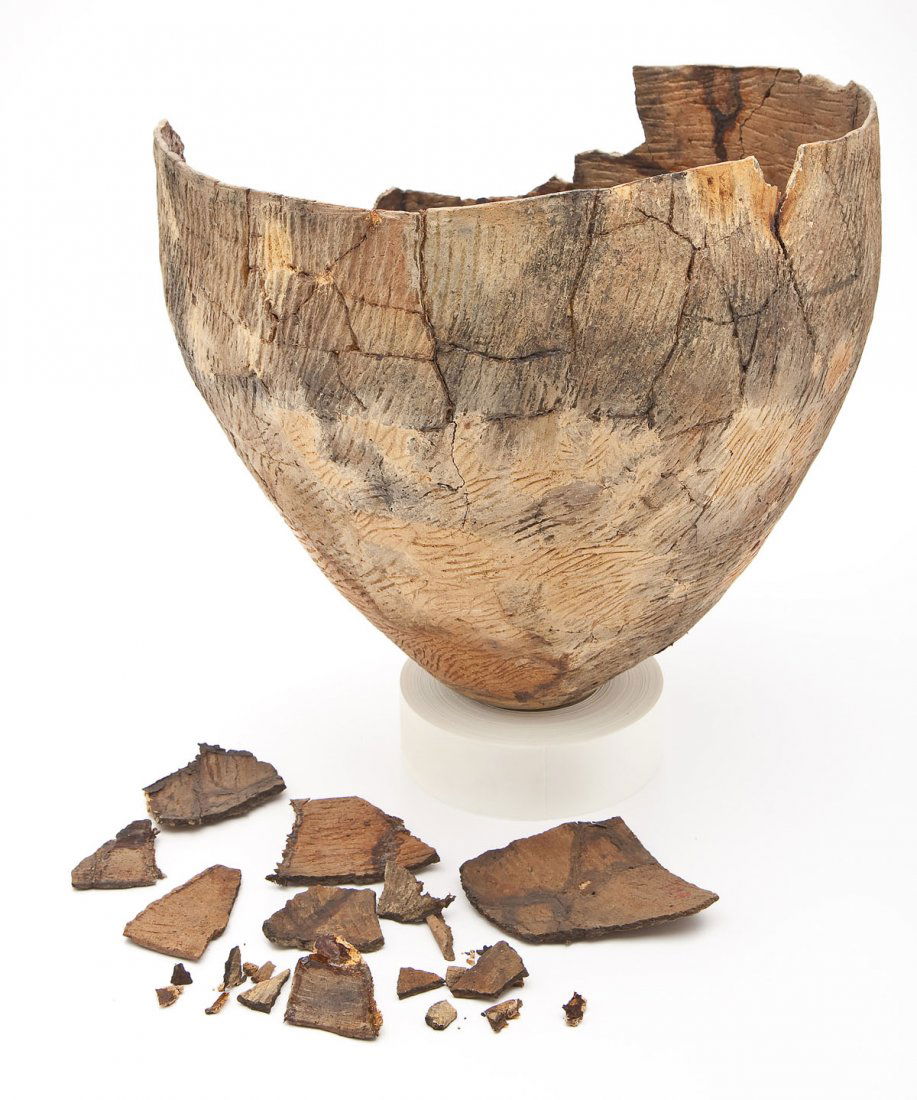 Partially Reconstructed Susquehannock Pot (1 of 8)