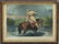 Currier & Ives Lithograph "The Trappers Last Shot" - 5