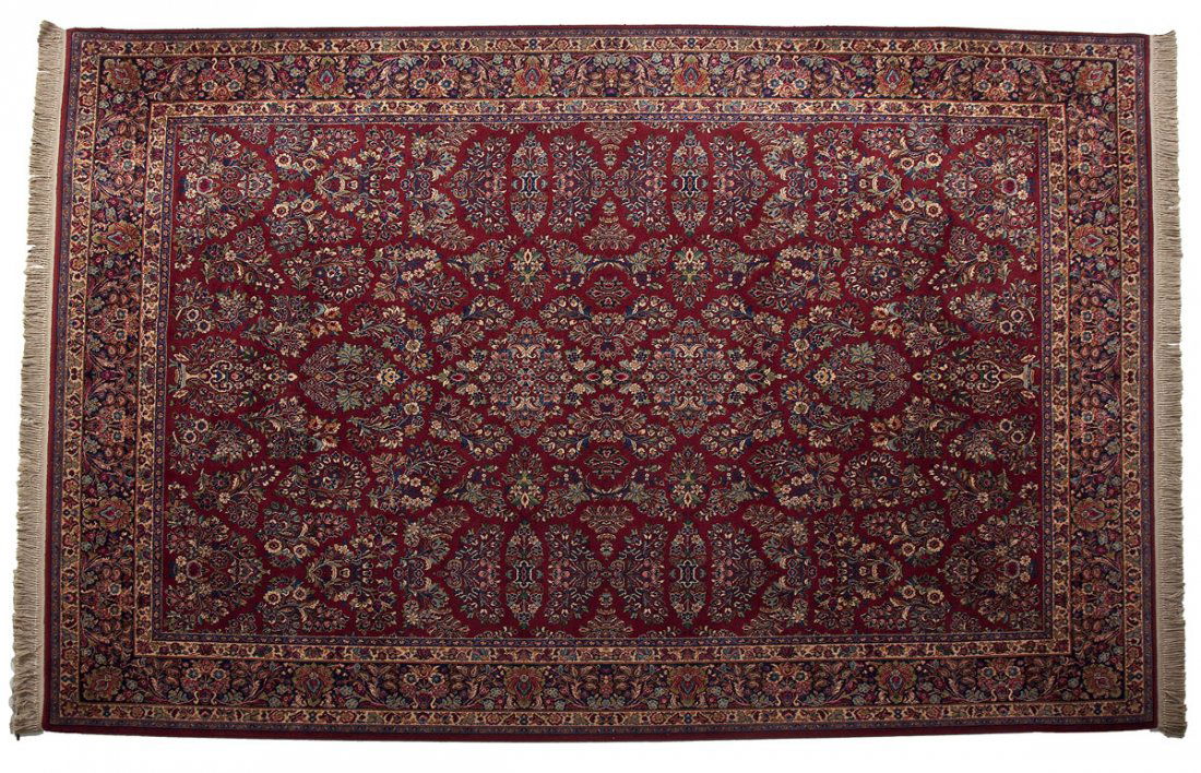 Karastan Red Sarouk Room Size Rug (1 of 4)