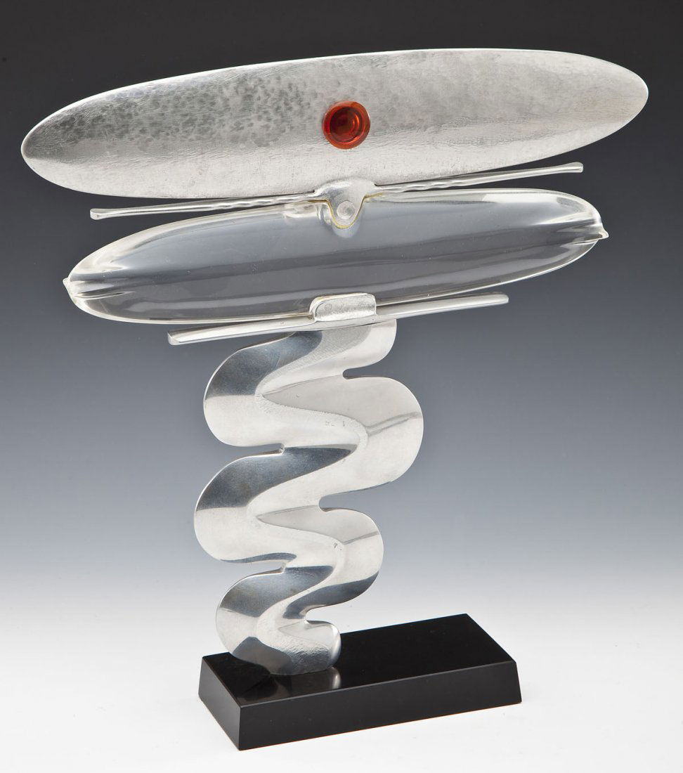 Maurice Lowe Aluminum & Acrylic Sculpture (1 of 4)