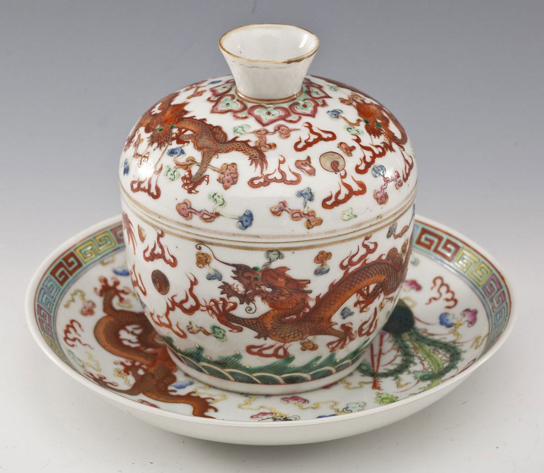 2 Pieces Chinese Porcelain (1 of 5)