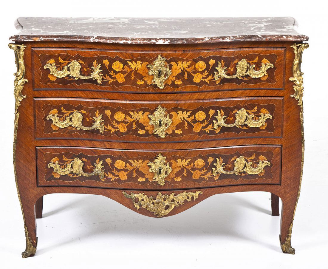 Louis XV Style Bureau (1 of 7)