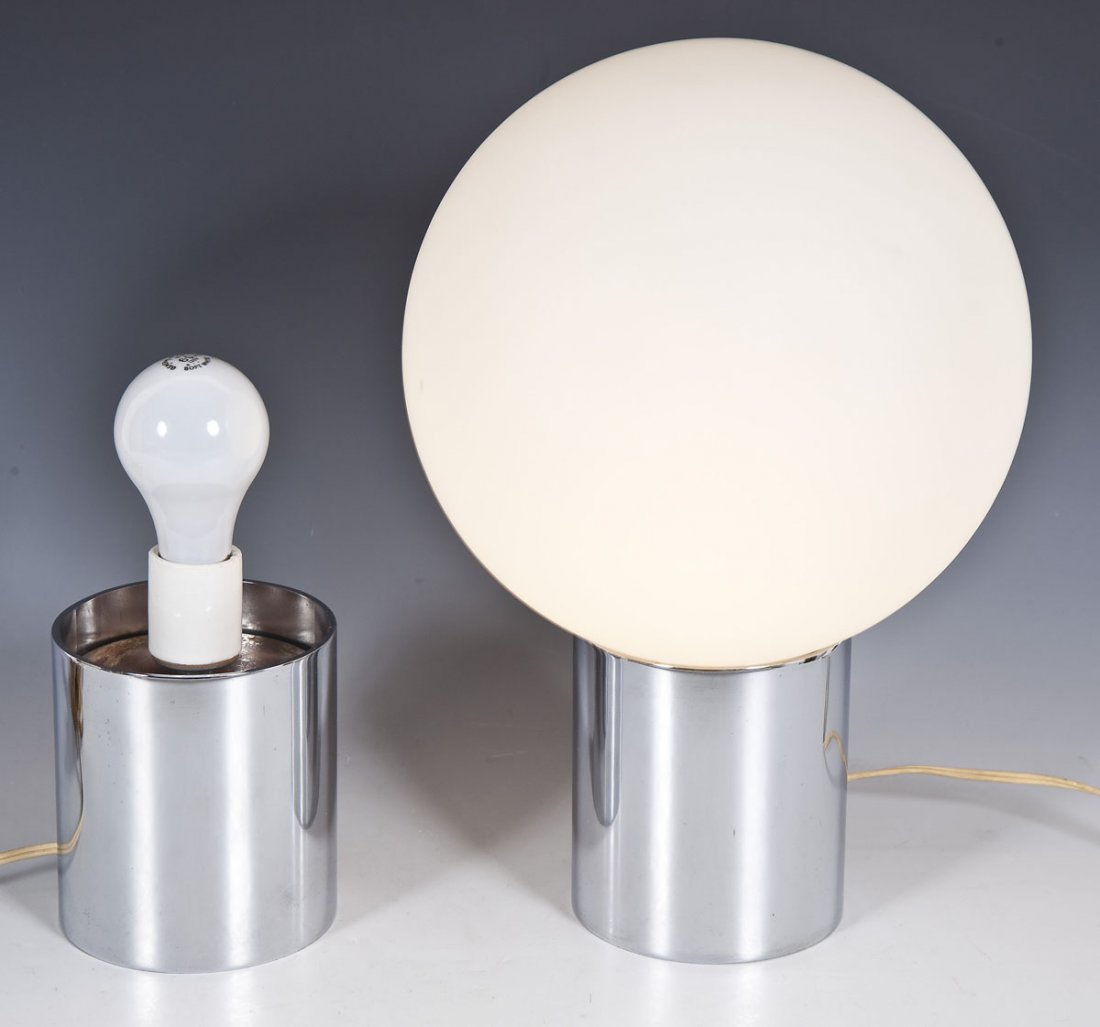Pair George Kovacs Chrome Table Lamps (1 of 1)