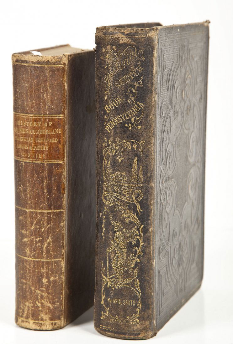 2 19th C Pennsylvania History Books (1 of 10)