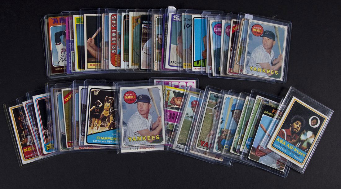 45 Hall of Fame Sports Cards (1 of 3)