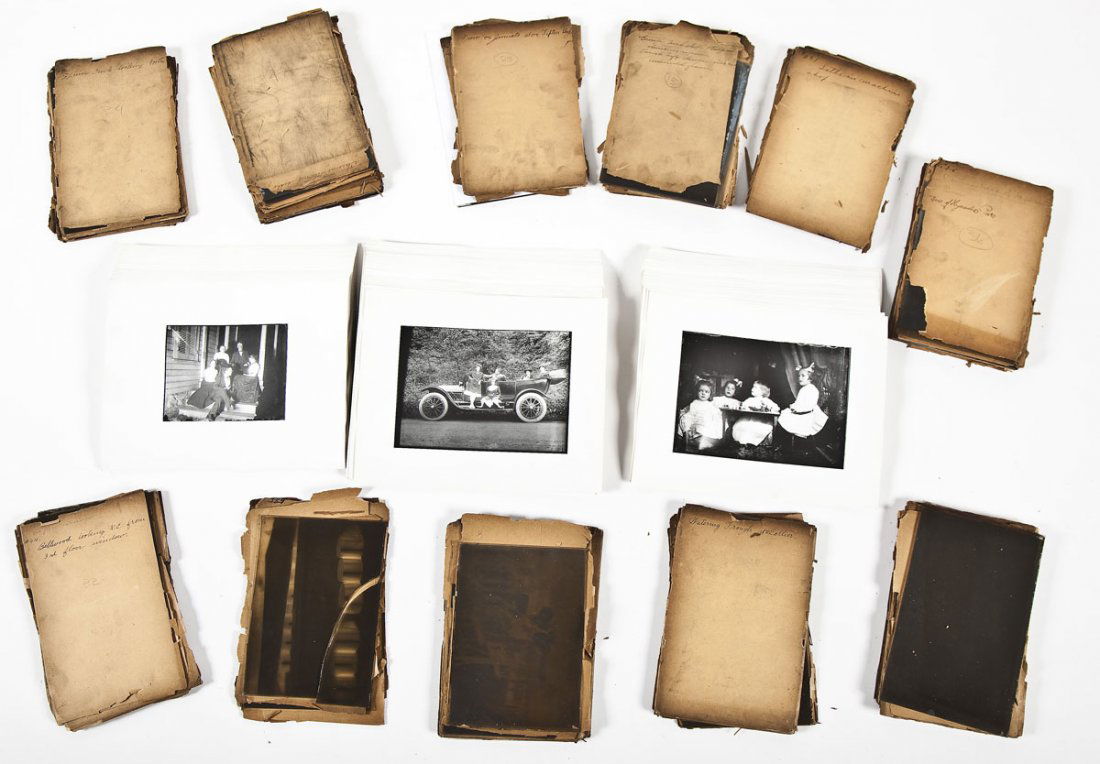 73 Glass Half Plate Negatives & Prints (1 of 2)