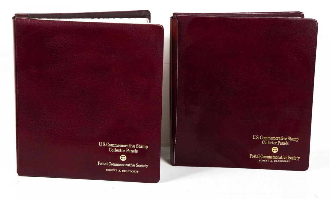 2 Albums of U.S. Comm. Stamp Collector Panels (1 of 10)