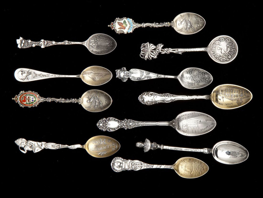 11 Sterling Souvenir Spoons (1 of 5)