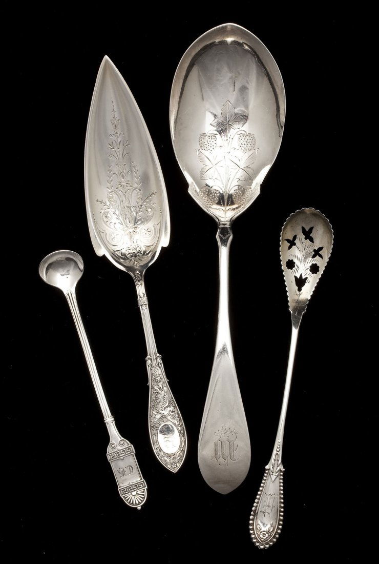 4 Sterling Serving Pieces (1 of 4)