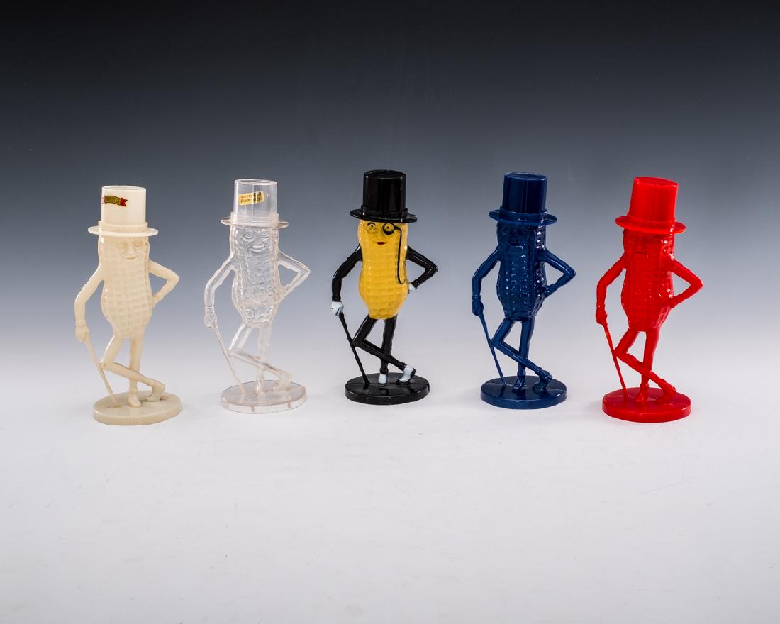 5 Planter's Mr. Peanut Figural Banks (1 of 2)