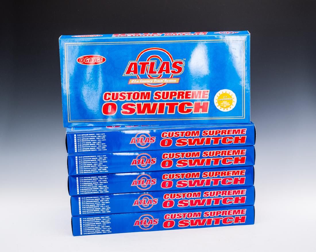 6 NIB Atlas Custom Supreme O Switch Tracks (1 of 2)