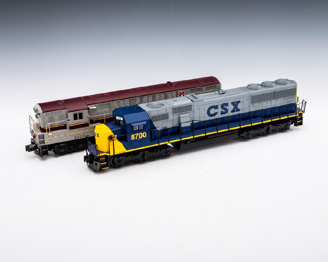 2 Lionel Diesel Locomotives 2321 & 8700 (1 of 1)