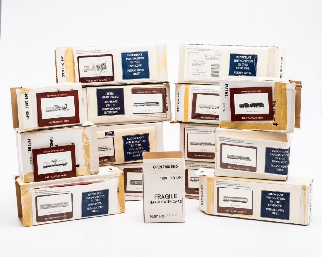 Franklin Mint Monarchs of the Rail w/ Display & OB (1 of 1)