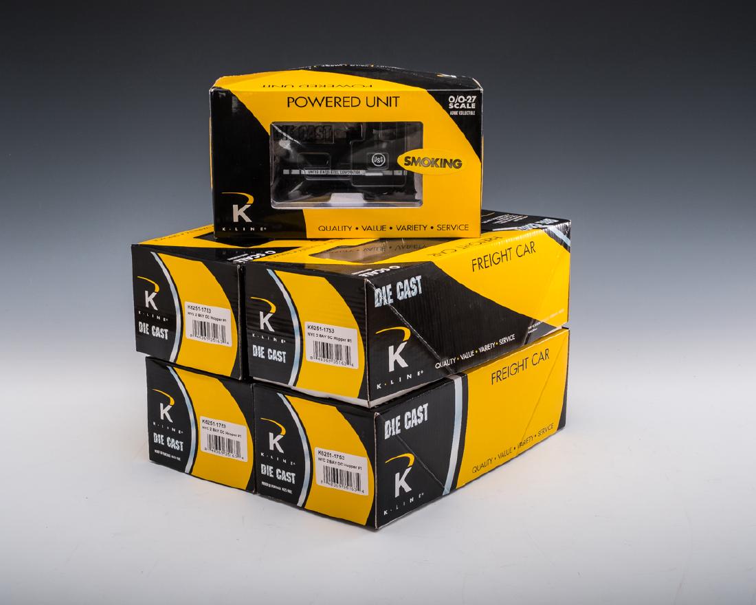 3 K-Line DC Hoppers & DC Switcher in OBs (1 of 2)