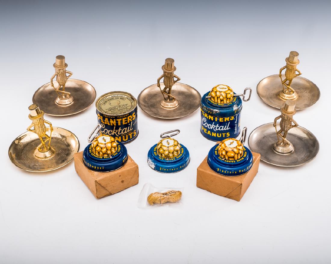 11 Vintage Mr. Peanut Collectibles incl. Ashtrays (1 of 1)