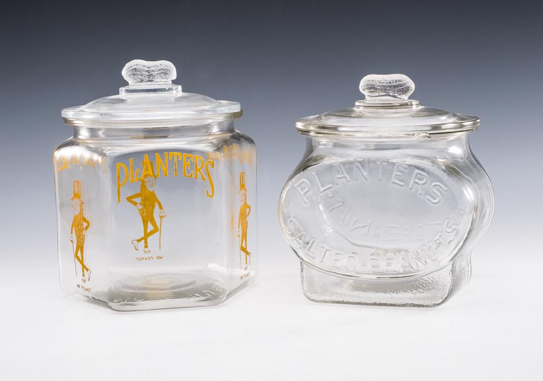 2 Planters Mr. Peanut Countertop Peanut Jars (1 of 4)