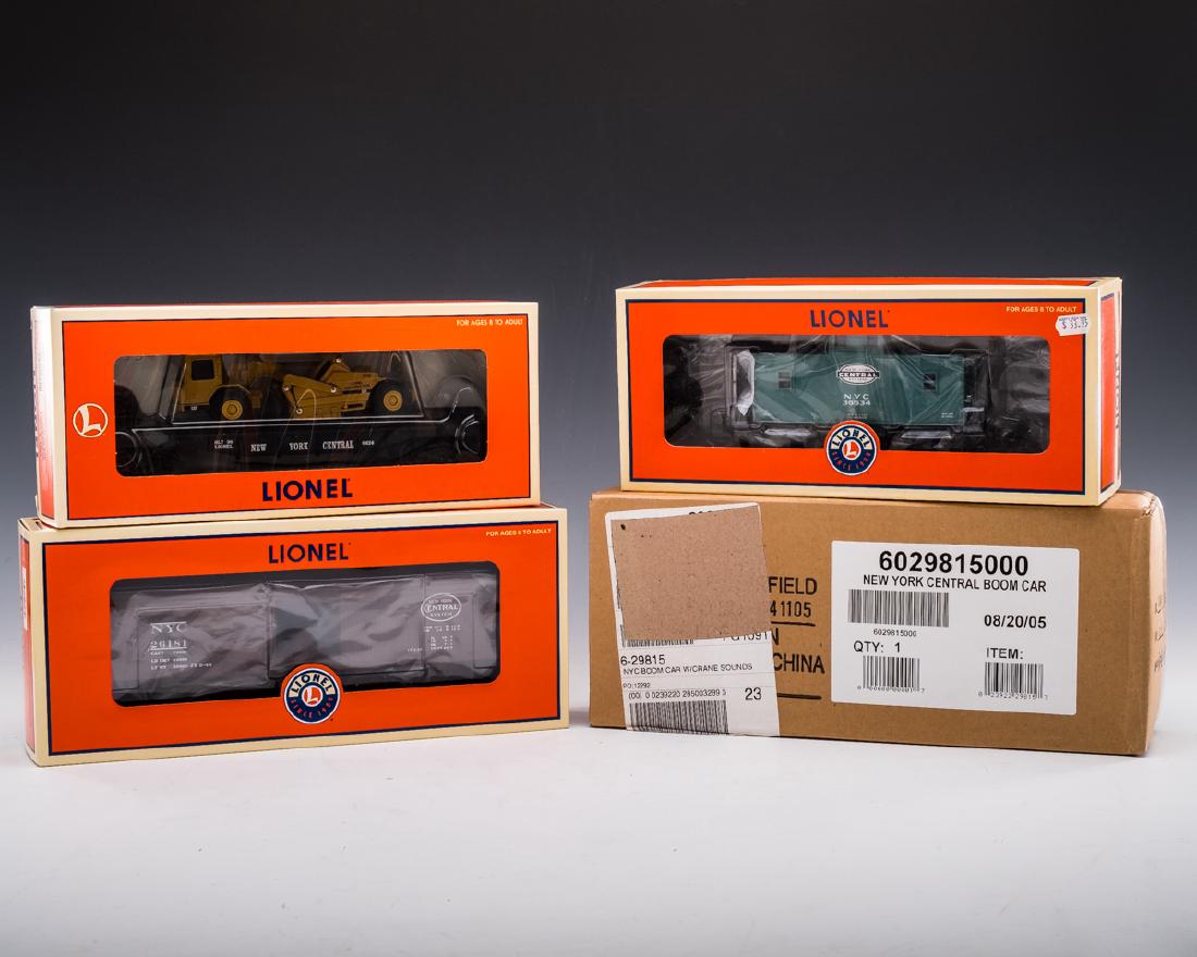 4 Lionel Rolling Stock Cars in OBs (1 of 2)